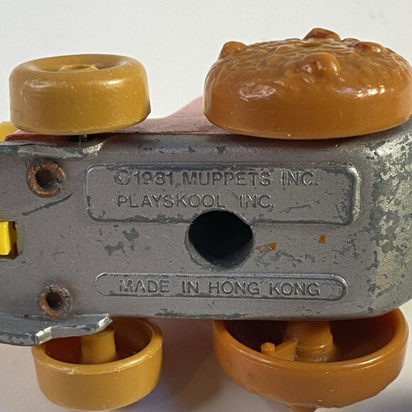 Hasbro Sesame Street Diecast Cars - 1981 to 1982 Lot of 2 Grouch Cookie Monster - Picture 7 of 8